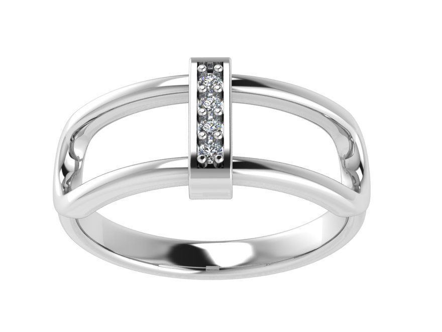 fashion earring ring collection 0426 3D print model_2