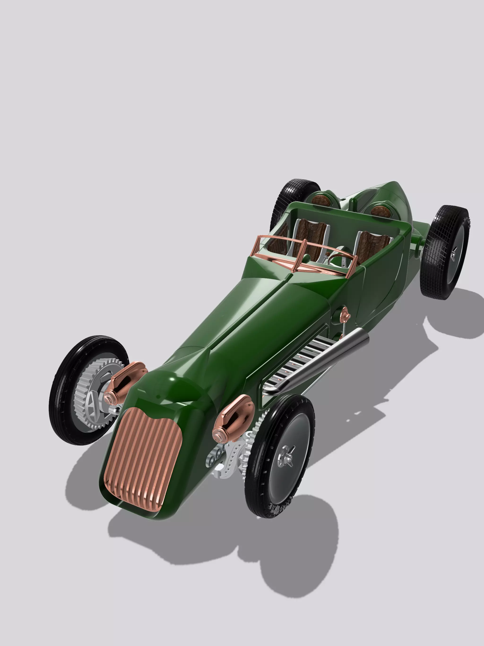 MCS Speedster Rod Body only with Accessories 3D print model_0