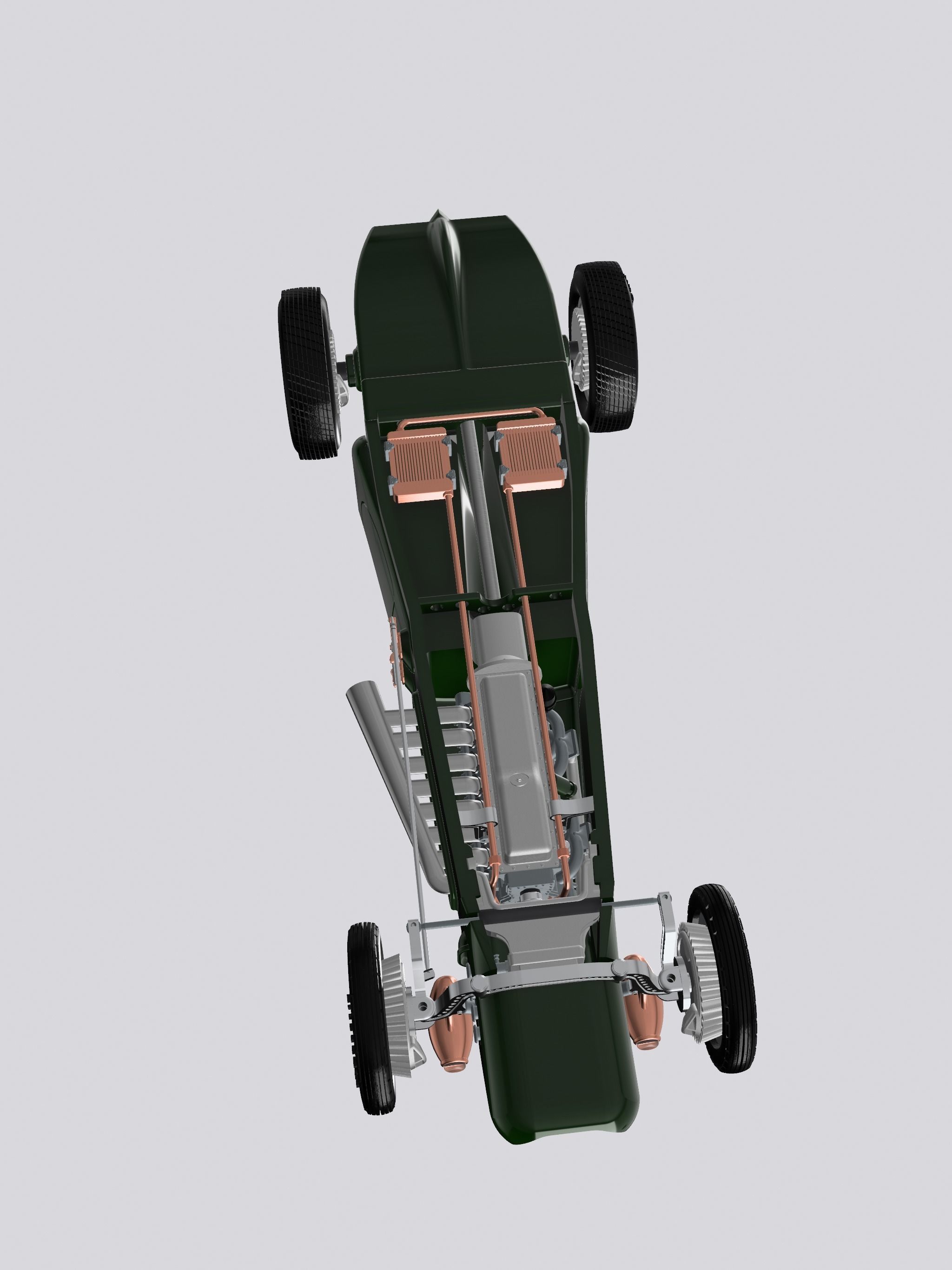 MCS Speedster Rod Body only with Accessories 3D print model_2