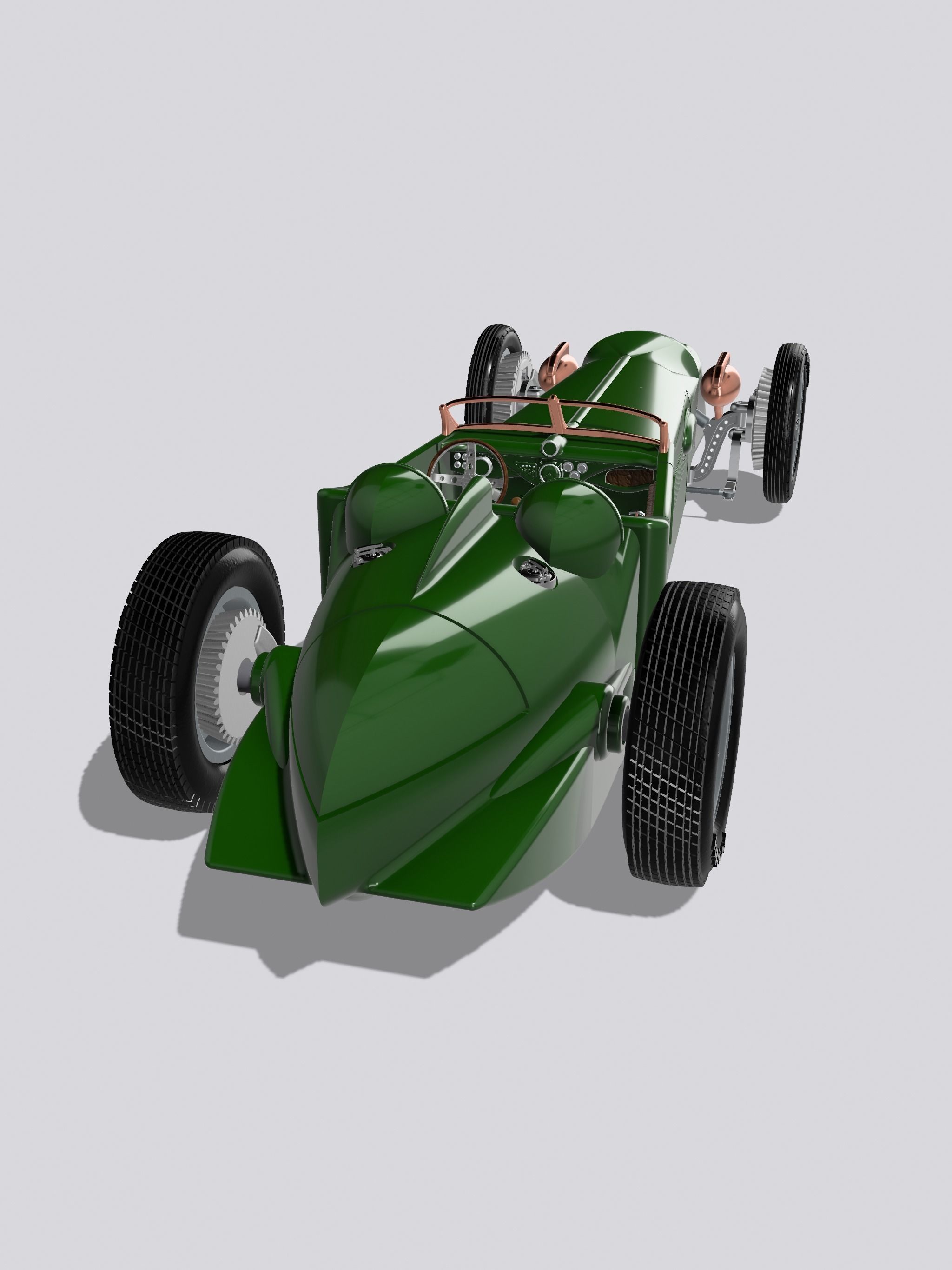 MCS Speedster Rod Body only with Accessories 3D print model_1