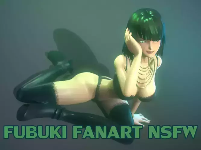 FUBUKI FANART 3D model