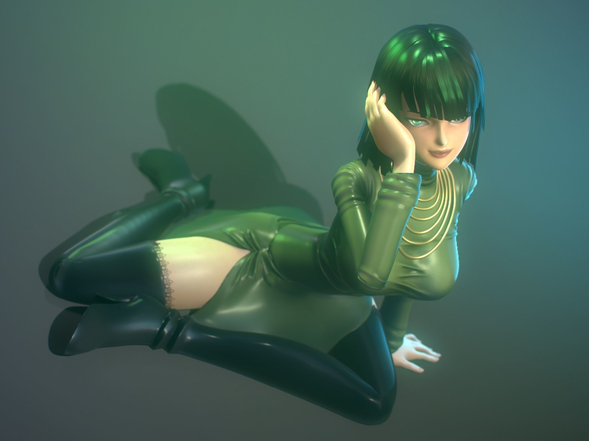 FUBUKI FANART 3D model_3