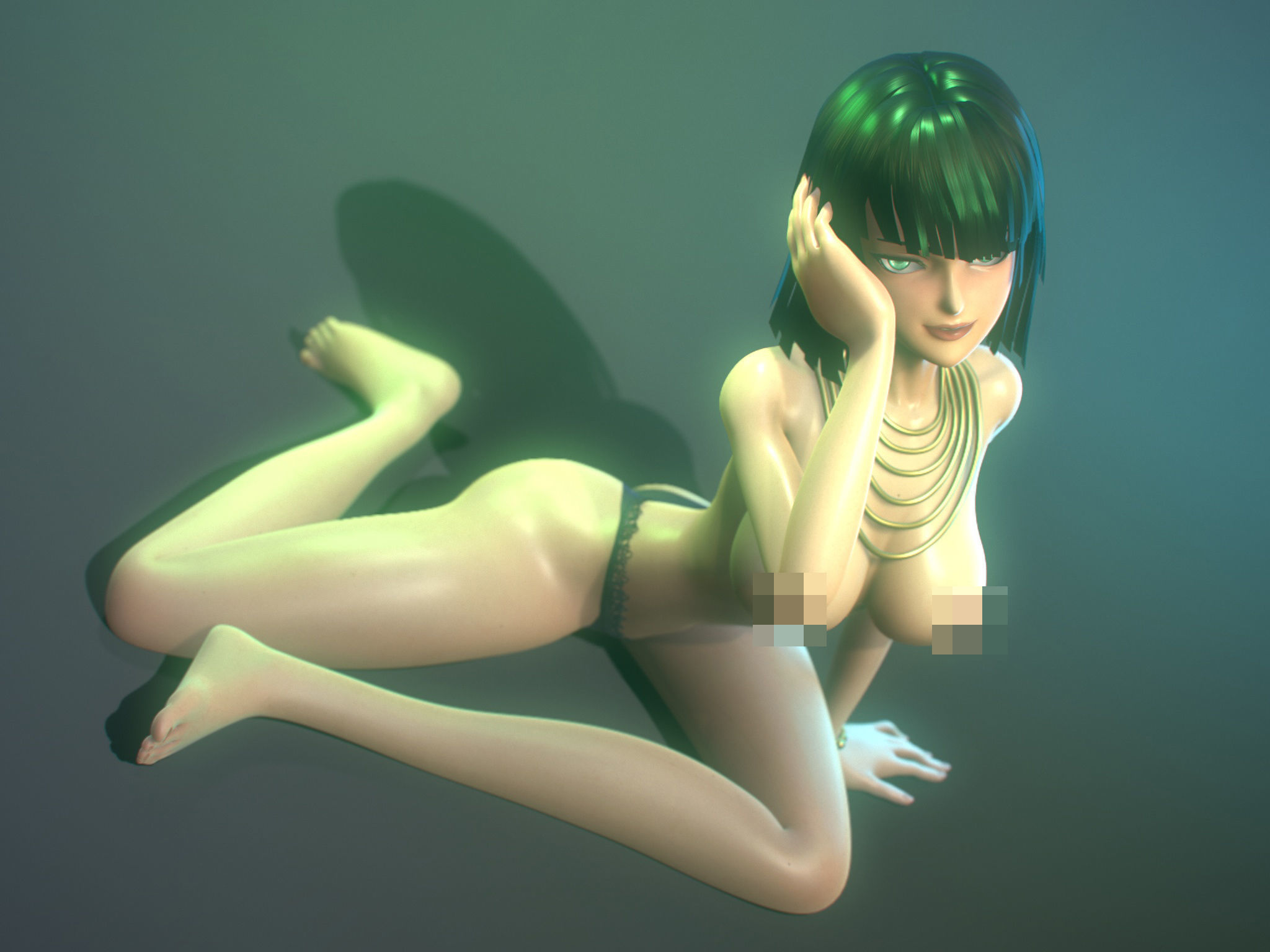FUBUKI FANART 3D model_4
