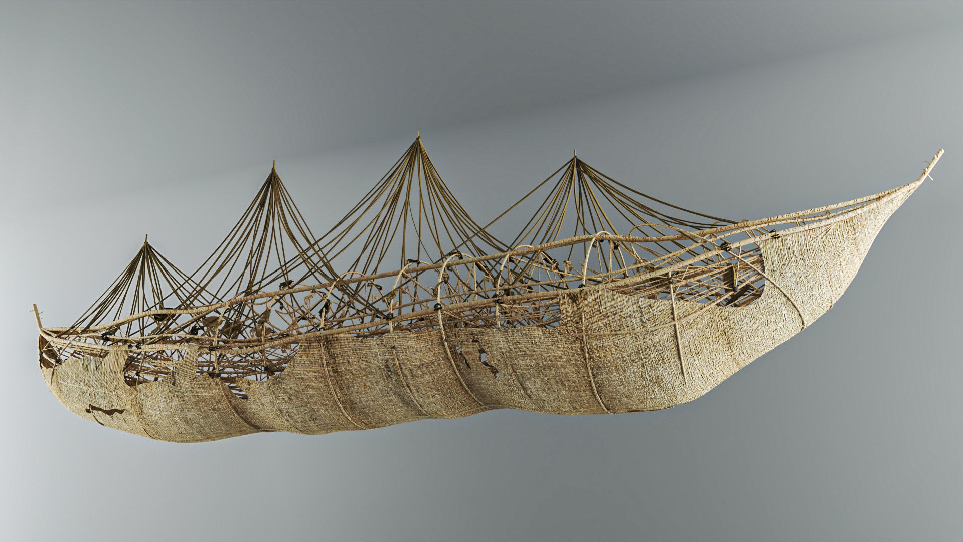 Artistic Pirate Ship 3D model_1