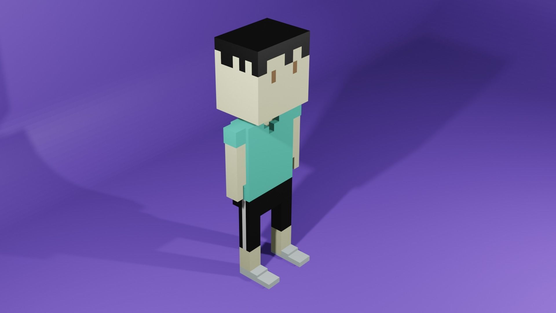 The Exclusive Meebit 3D Model Low-poly 3D model_2