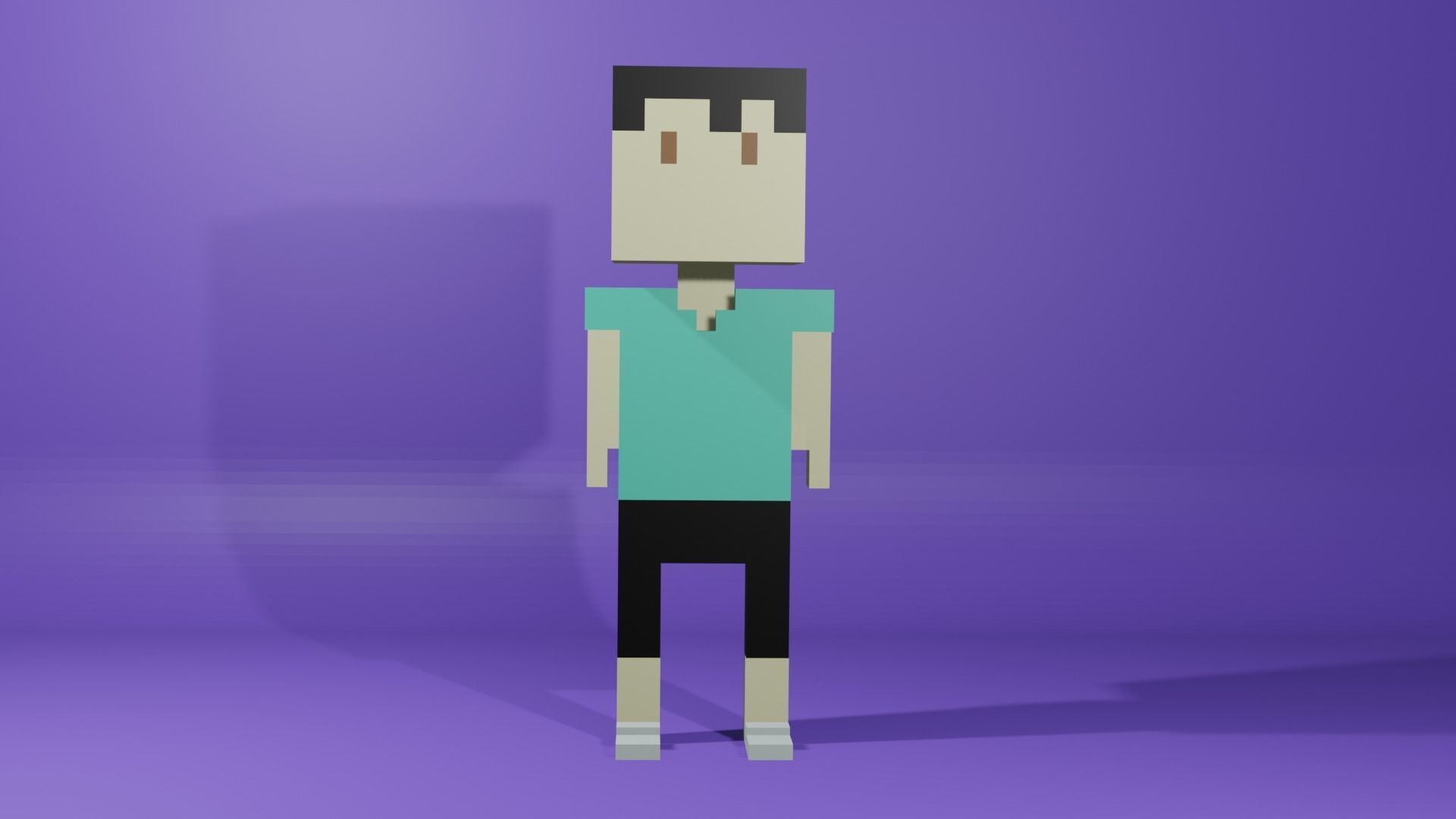 The Exclusive Meebit 3D Model Low-poly 3D model_1