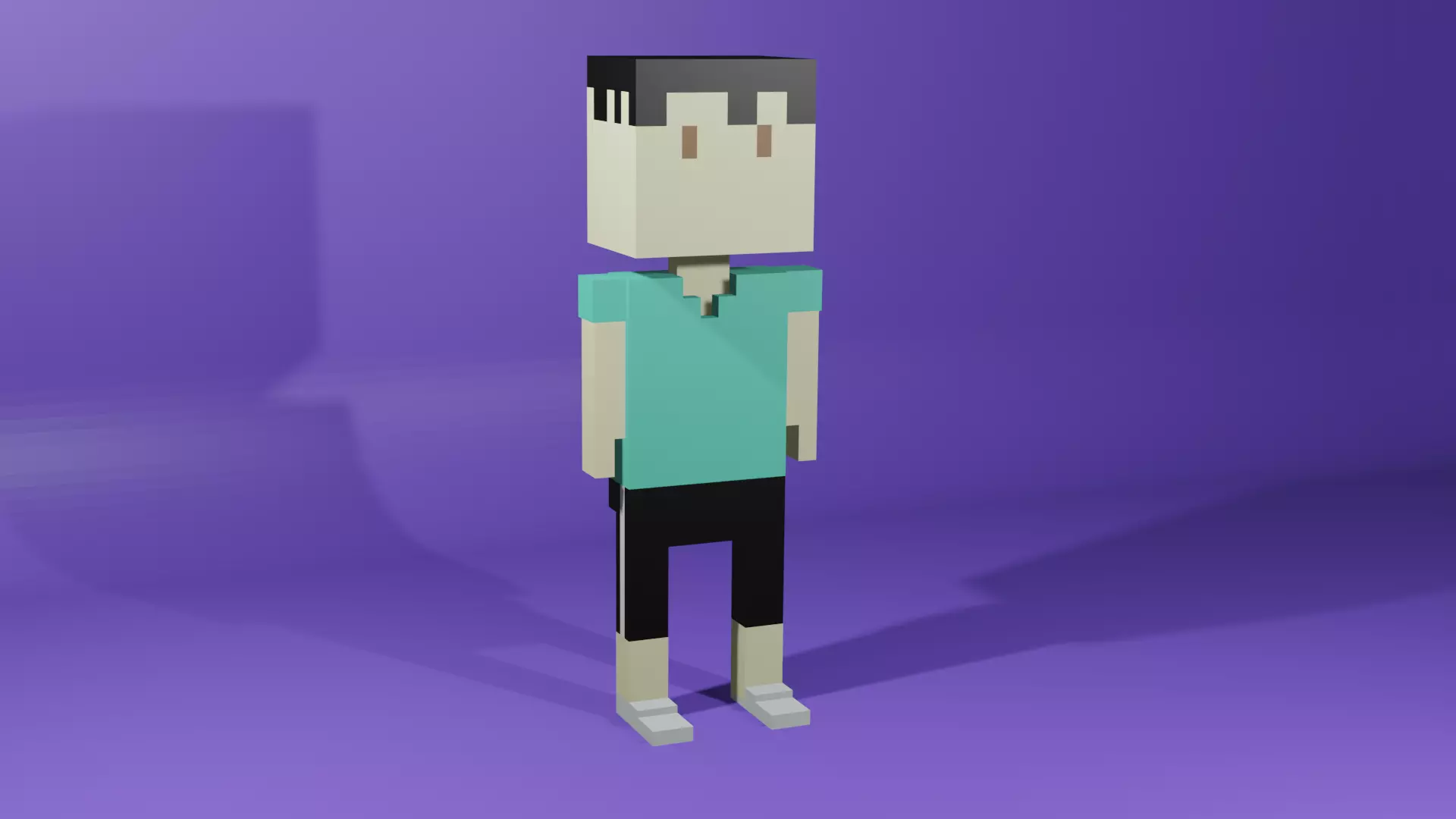 The Exclusive Meebit 3D Model Low-poly 3D model_0