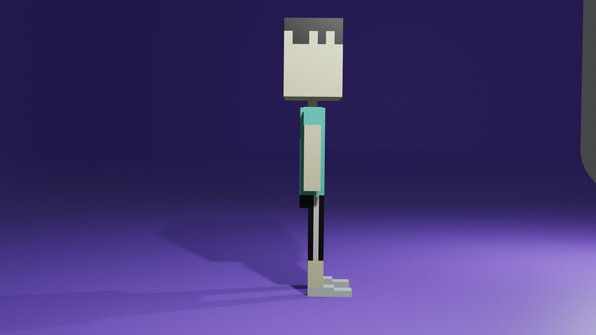 The Exclusive Meebit 3D Model Low-poly 3D model_4