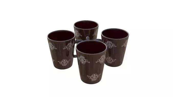 Coffee Mugs 3D model