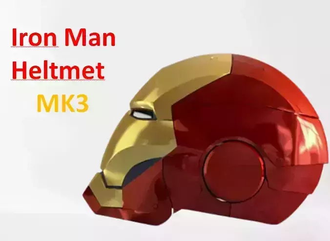 Iron Man Heltmet MK3 3D print model