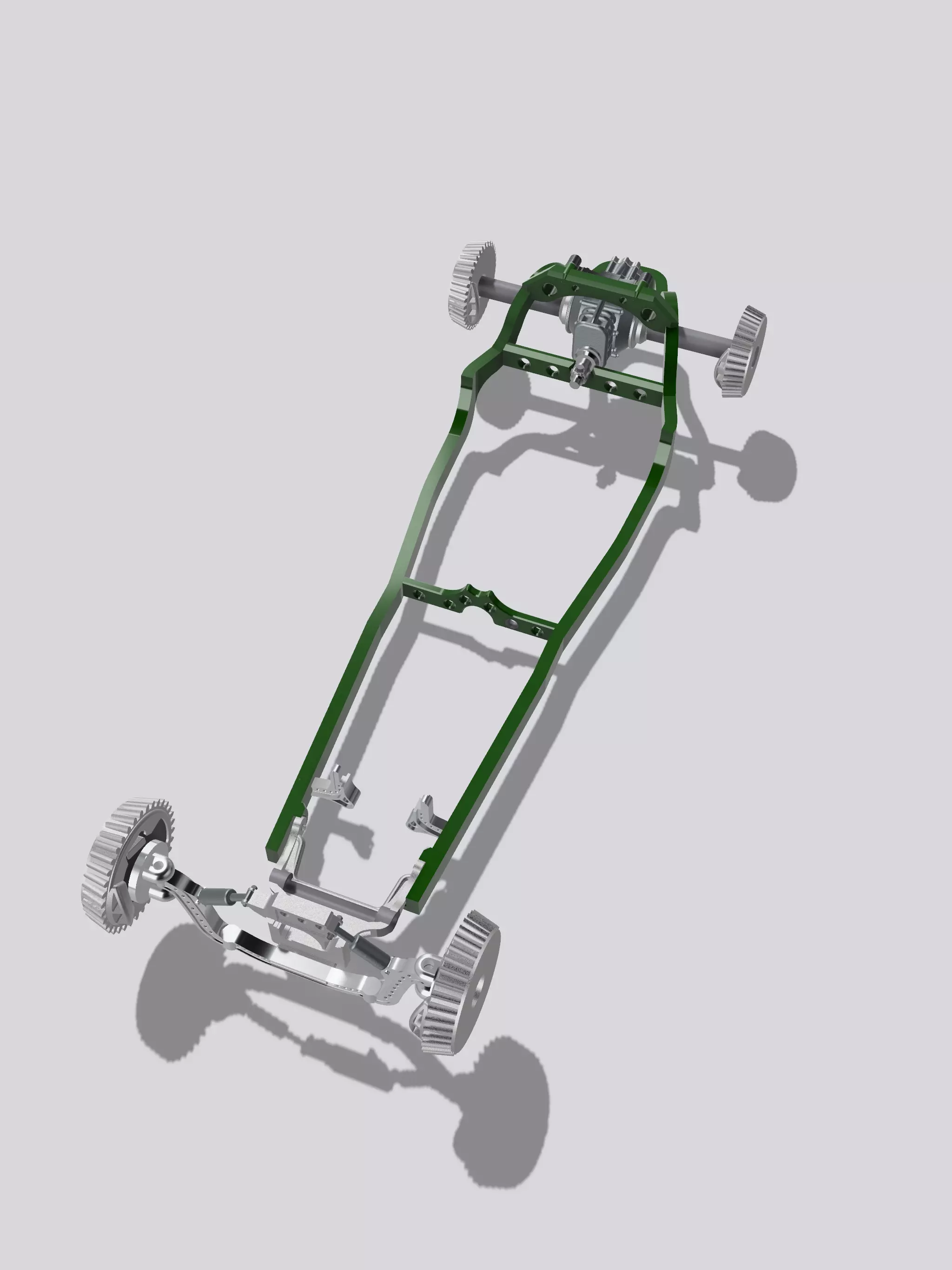 MCS Speedster Chassis N Suspension N brakes N Steering 3D print model_0