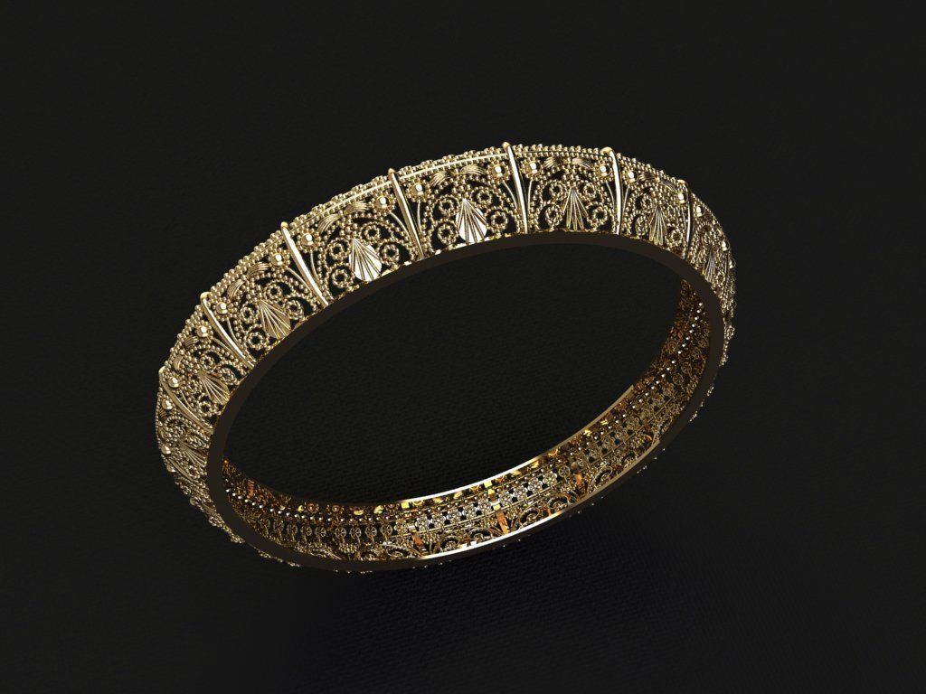 Bracelet 3D print model_1