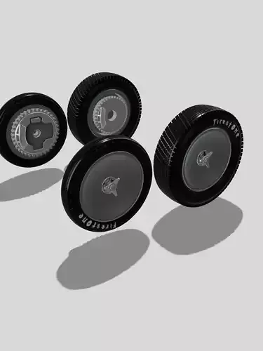 MCS Speedster Rod Wheels Tires Brakes