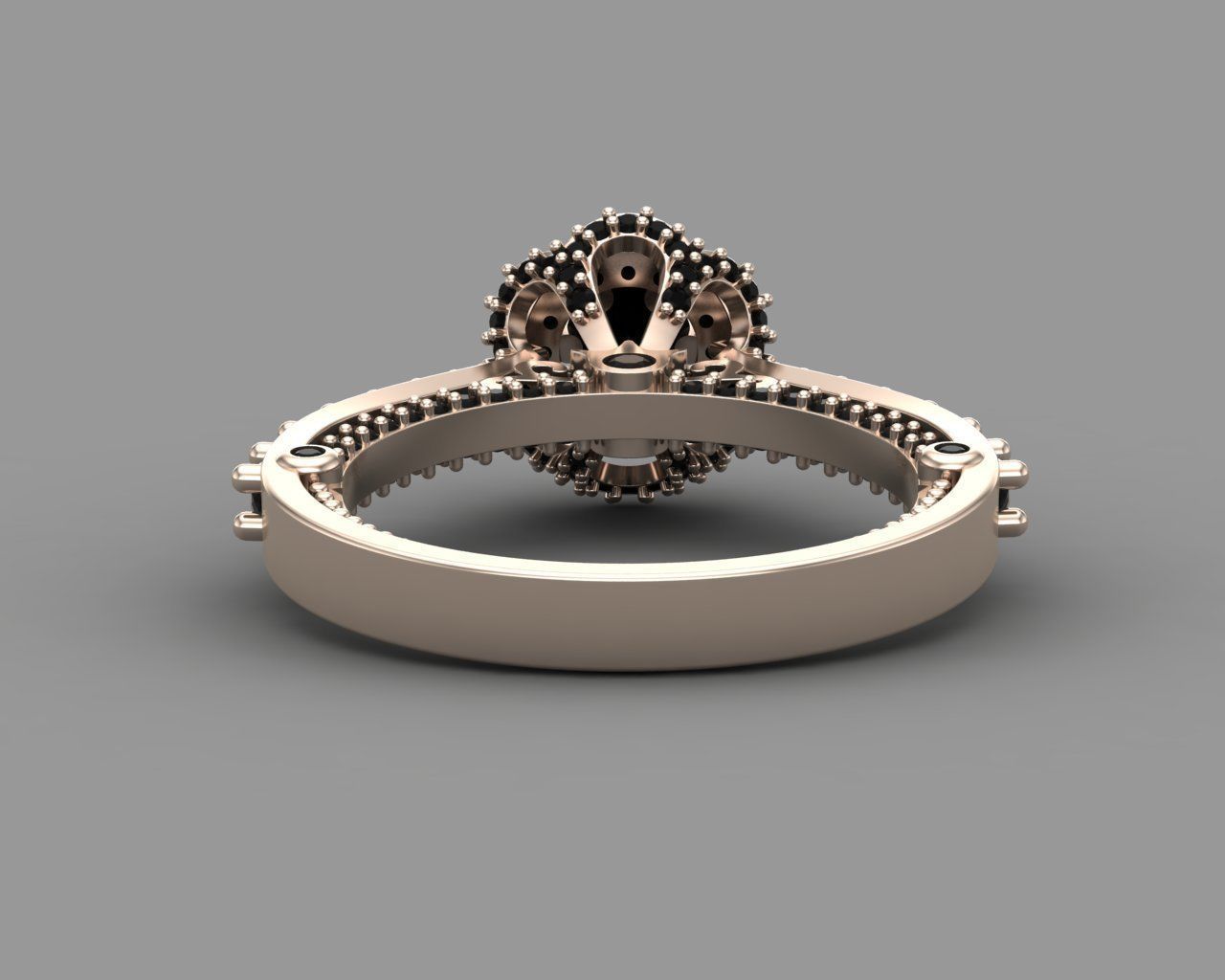 Diamond Engagement Ring 6-MW 3D print model_18