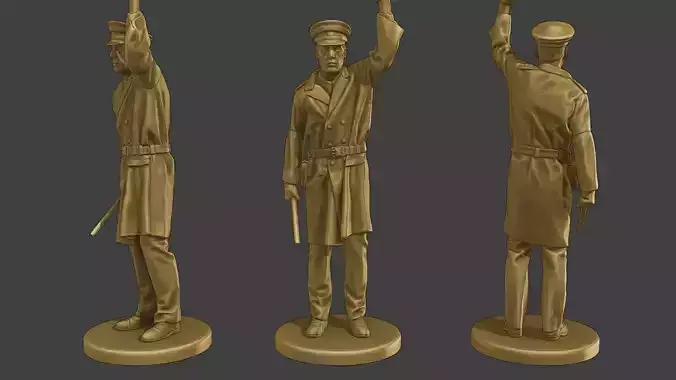 CzechoSlovak Communist Police CCP1 1 3D print model
