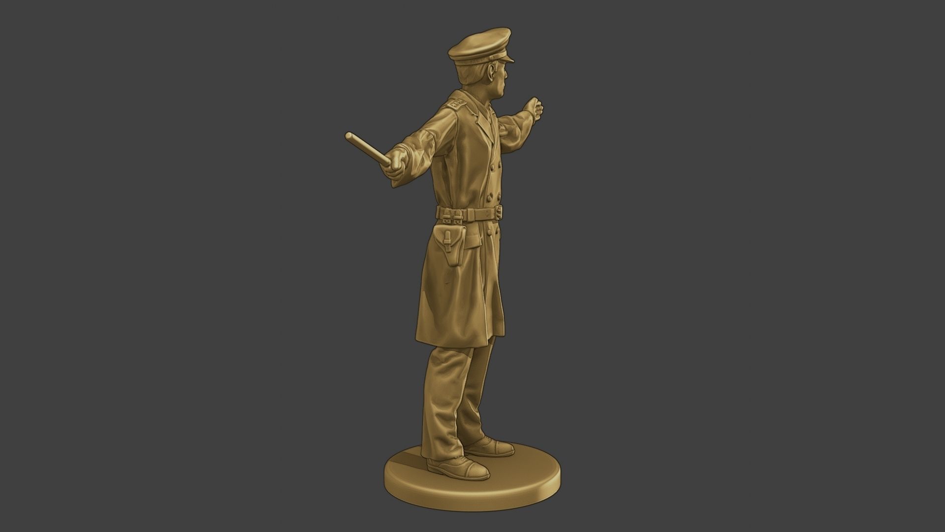 CzechoSlovak Communist Police CCP1 2 3D print model_9
