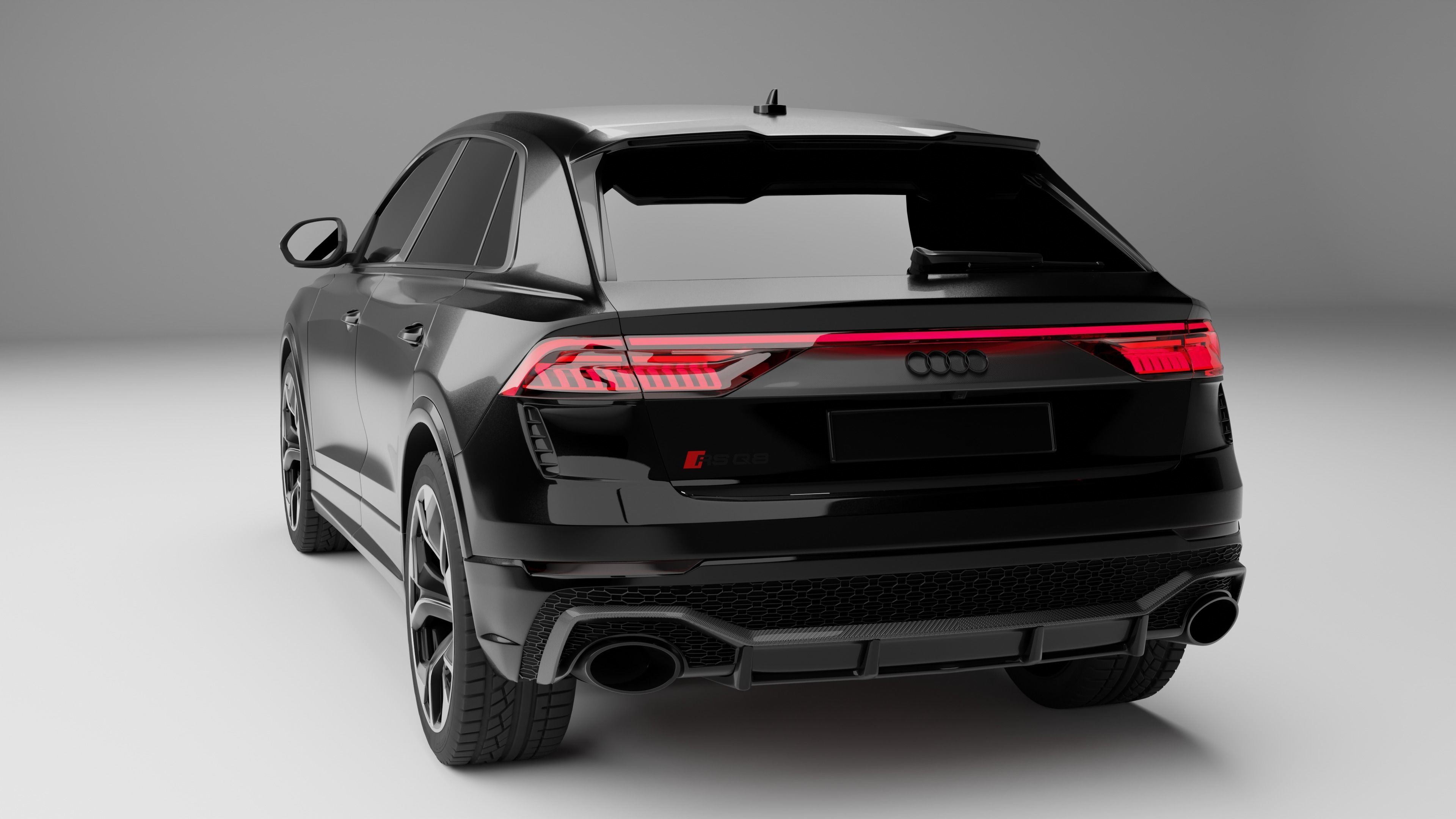 Audi RS Q8 2020 Free 3D model_7