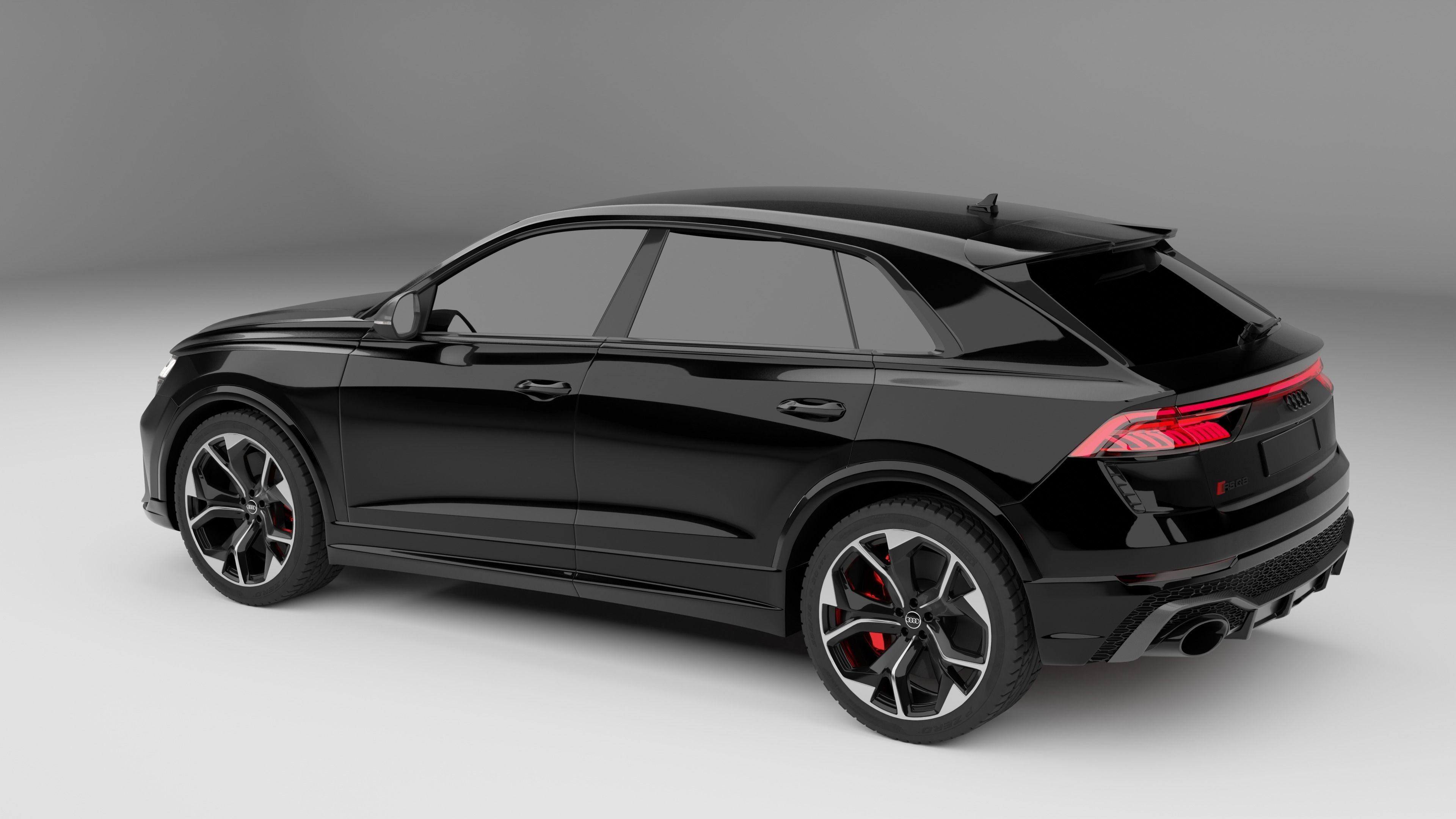 Audi RS Q8 2020 Free 3D model_5