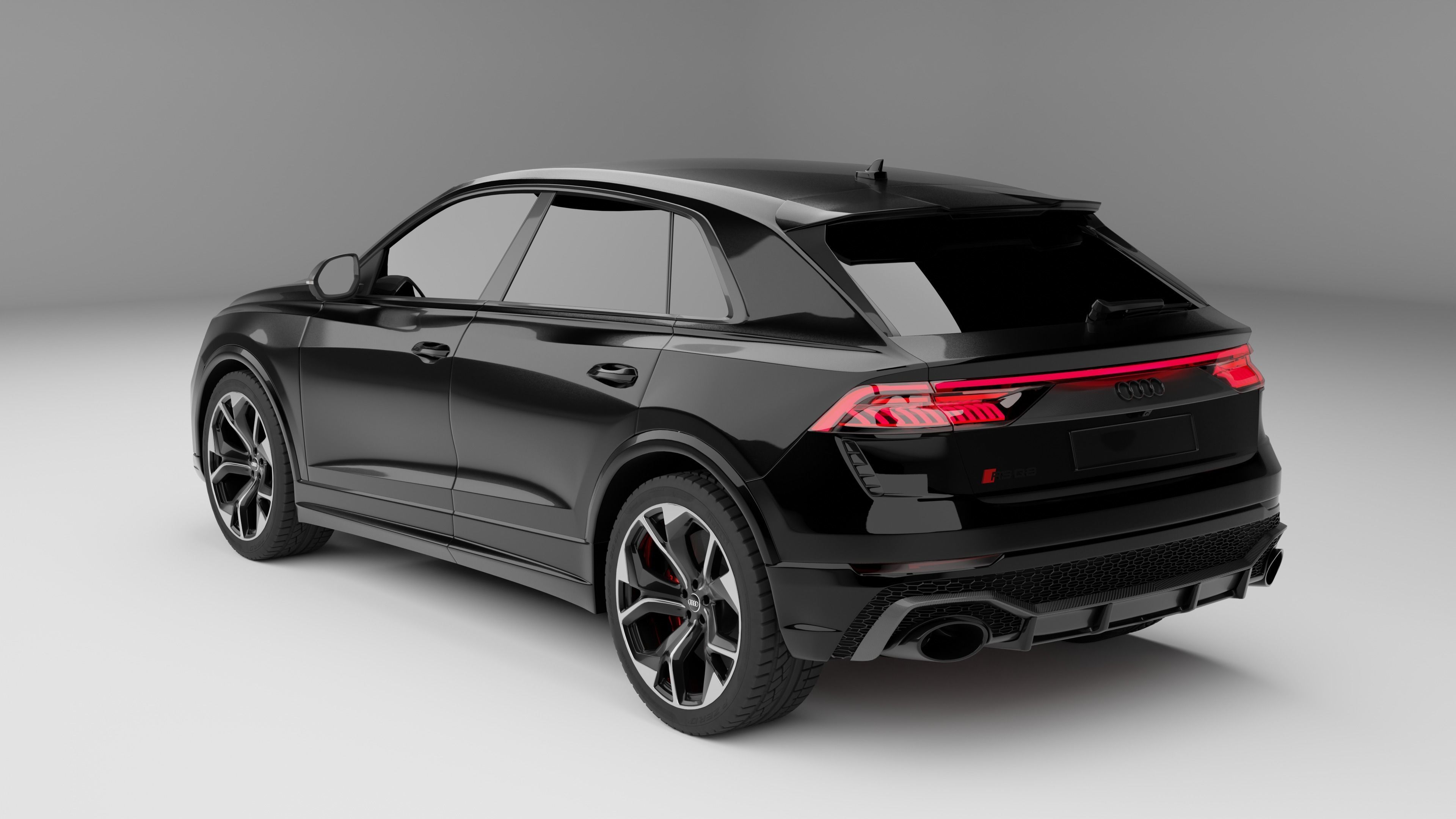 Audi RS Q8 2020 Free 3D model_6