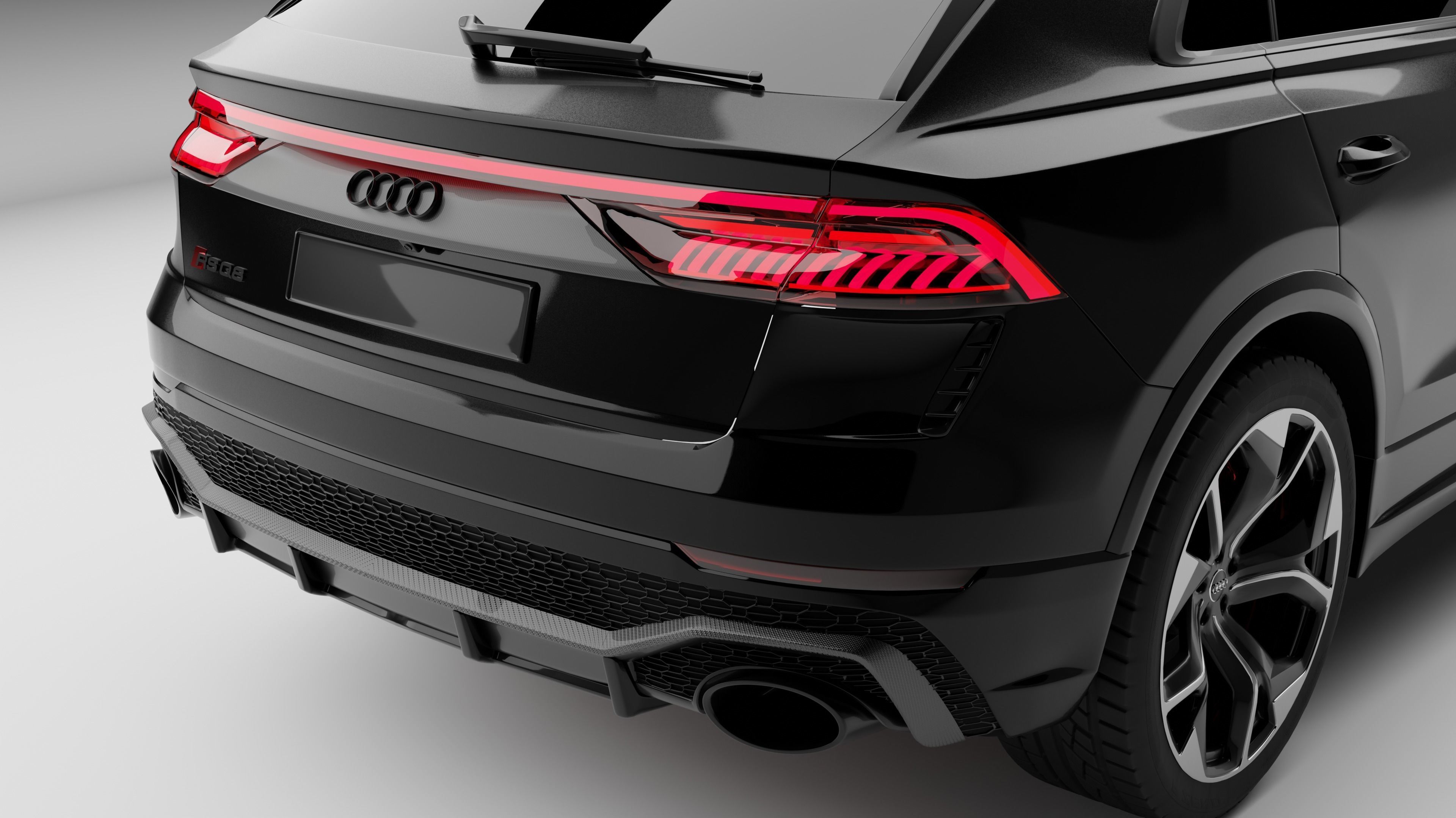 Audi RS Q8 2020 Free 3D model_10