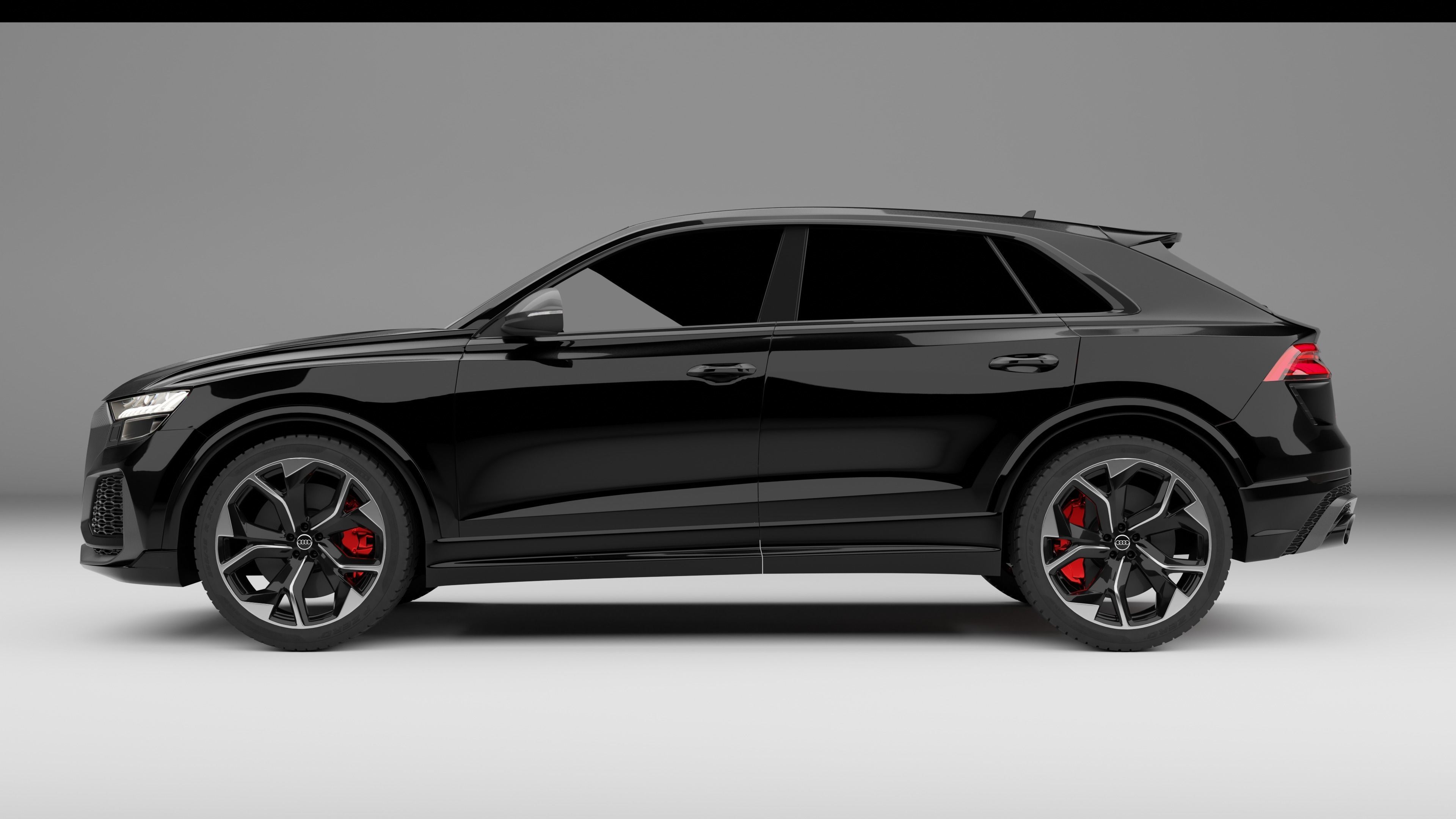 Audi RS Q8 2020 Free 3D model_4