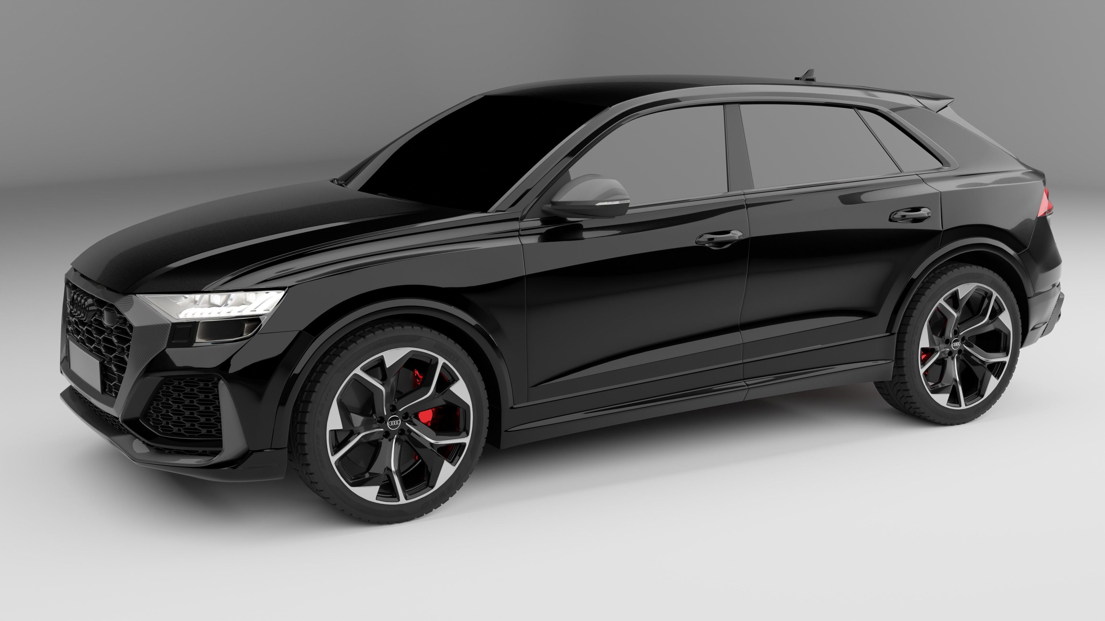 Audi RS Q8 2020 Free 3D model_3