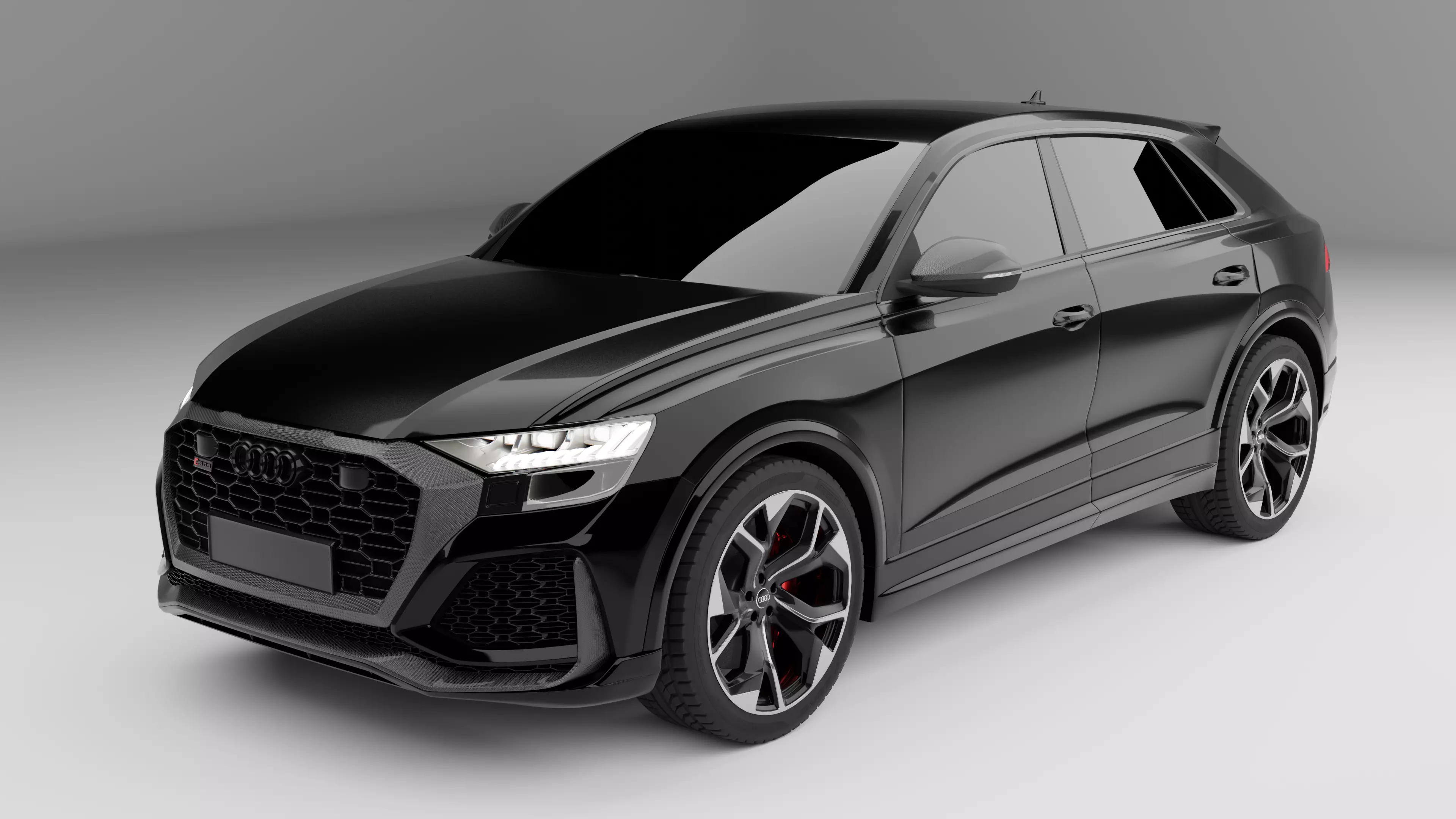 Audi RS Q8 2020 Free 3D model_0