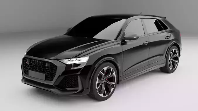Audi RS Q8 2020 Free 3D model