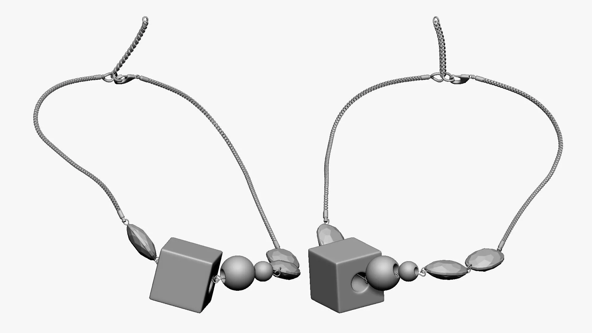 001295 beads Low-poly 3D model