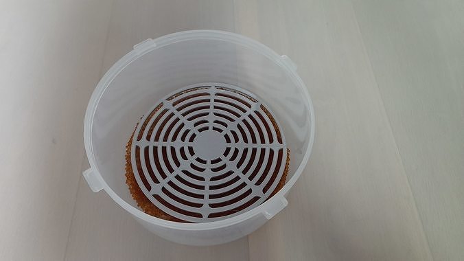 Drybox inlay 180mm 7in diameter 3D print model