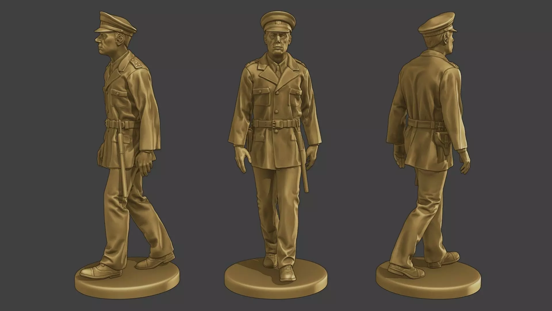 CzechoSlovak Communist Police CCP1 7 3D print model_0