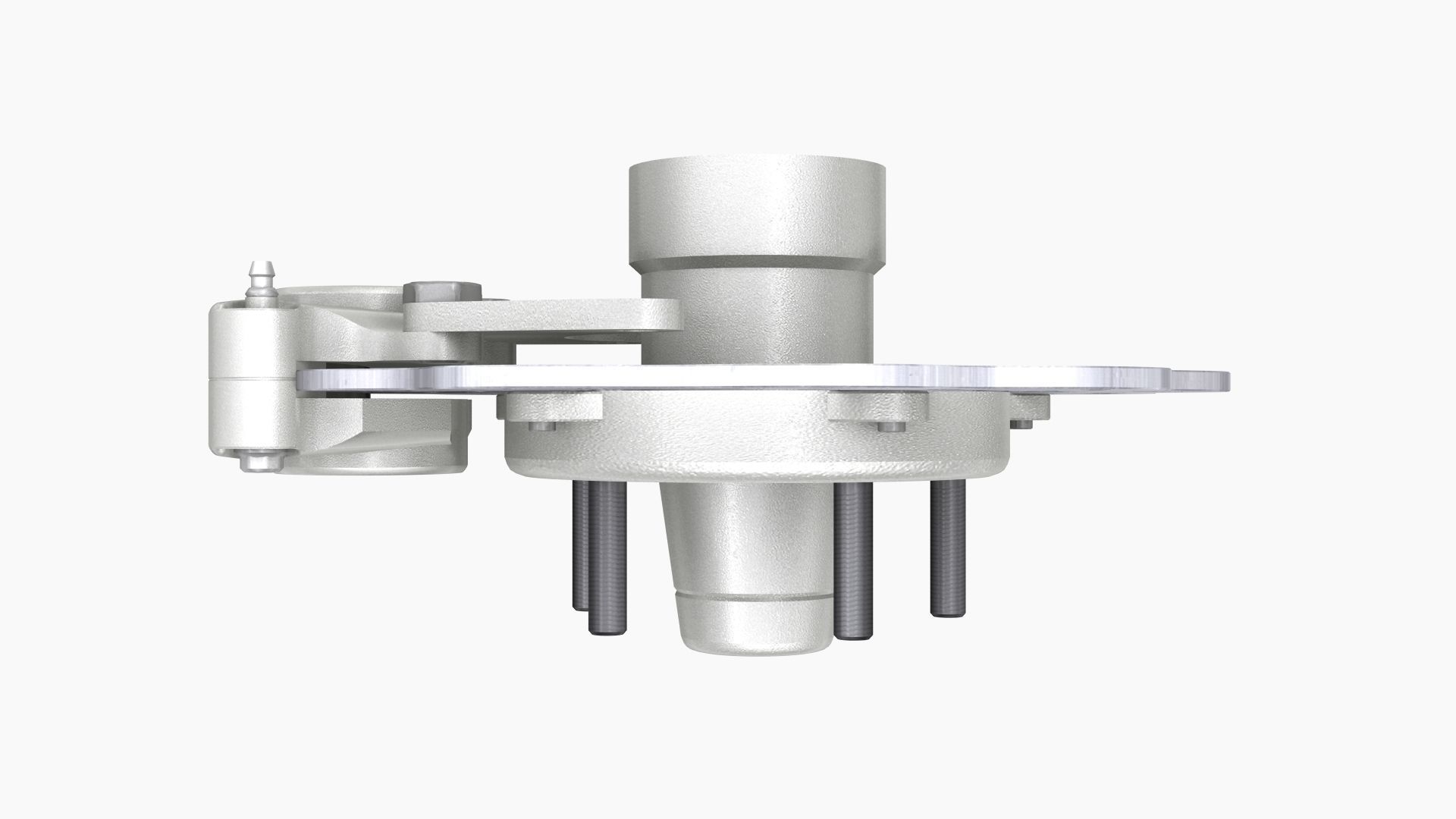 TBM Spindle Brake Disk Low-poly 3D model_6