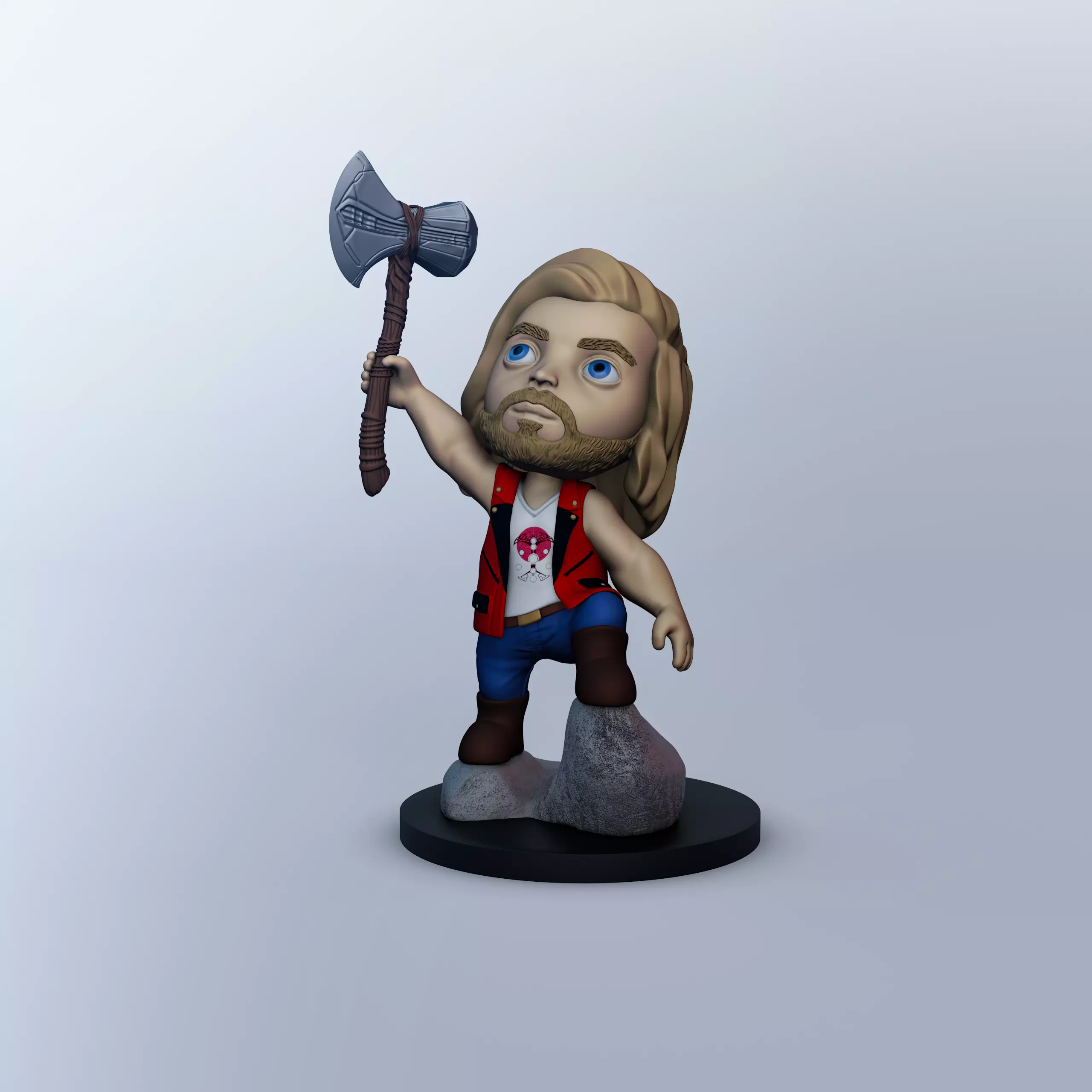 Thor love and thunder 3D print model_0