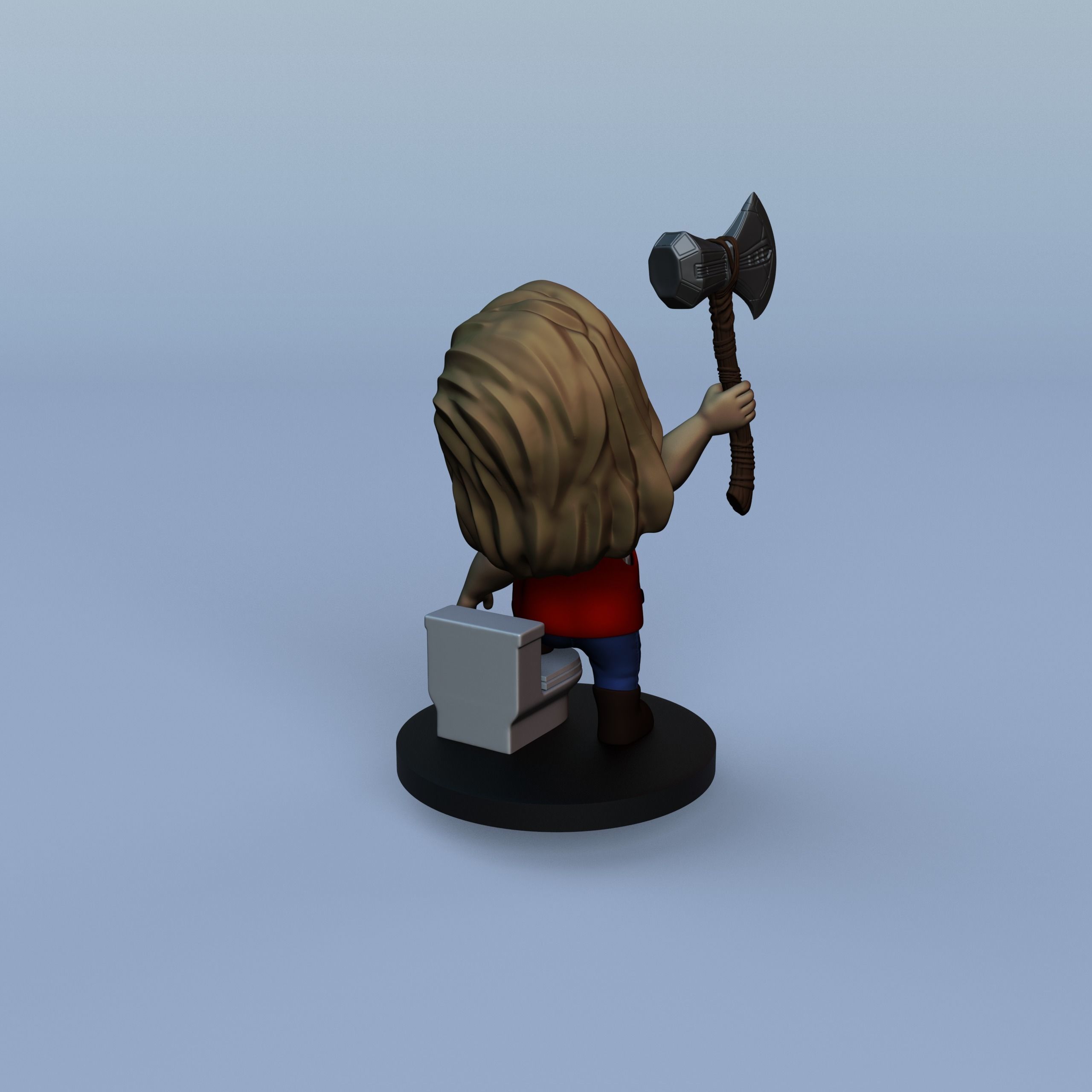Thor love and thunder 3D print model_2