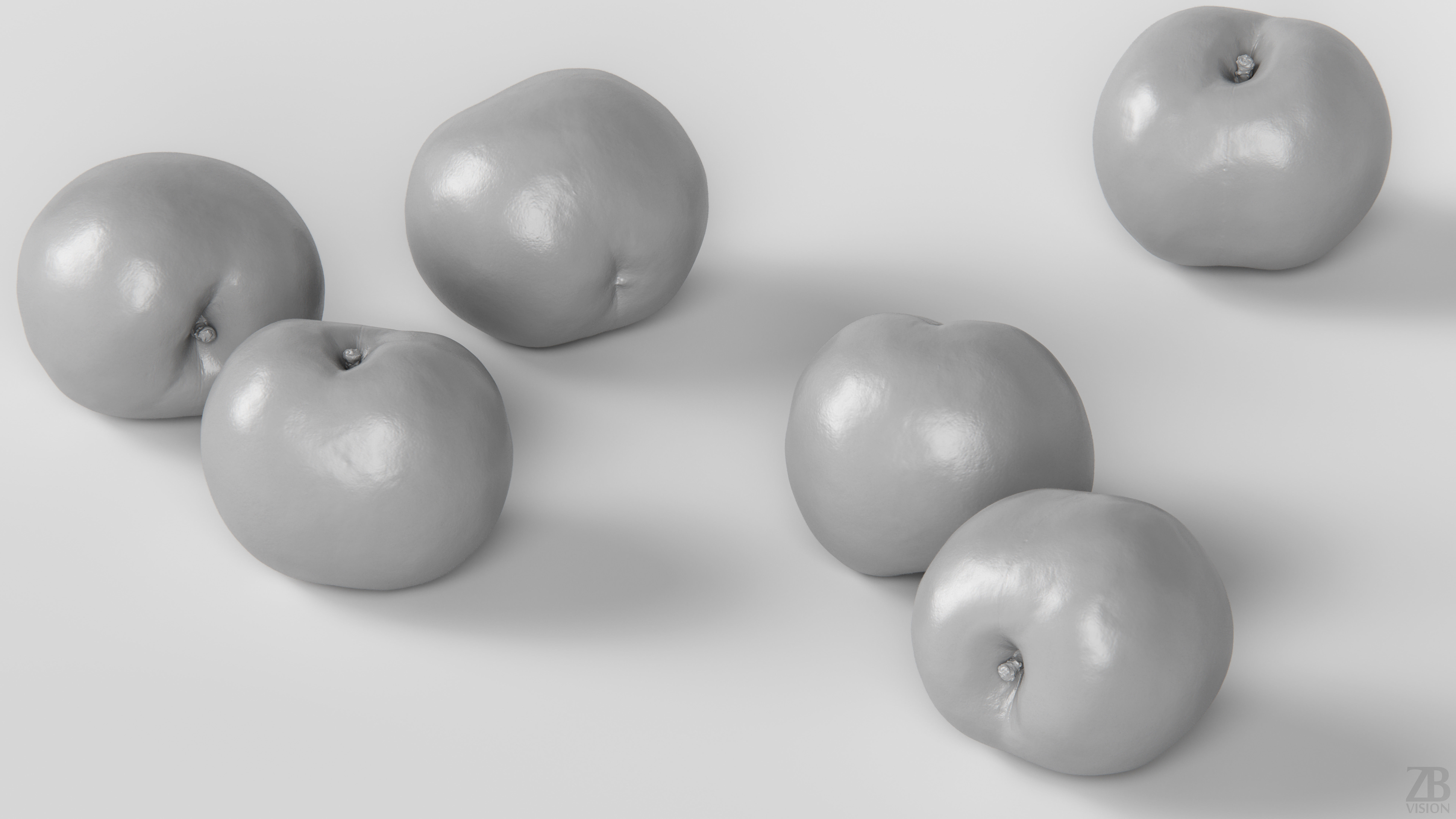Peach 3D model_3