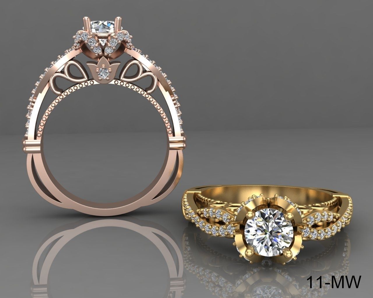 Best 11 Diamond  Engagement Rings  Collection _15