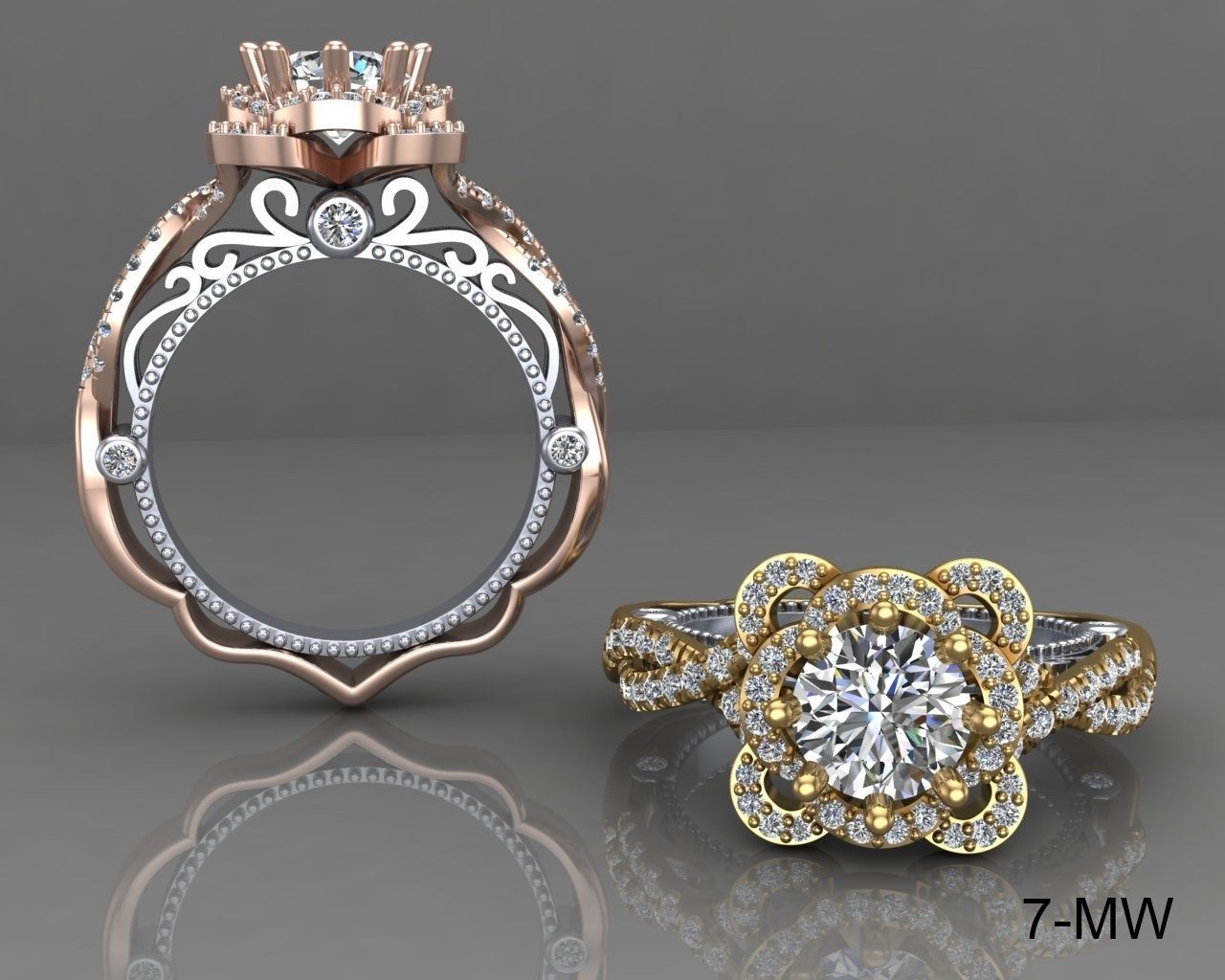 Best 11 Diamond  Engagement Rings  Collection _7