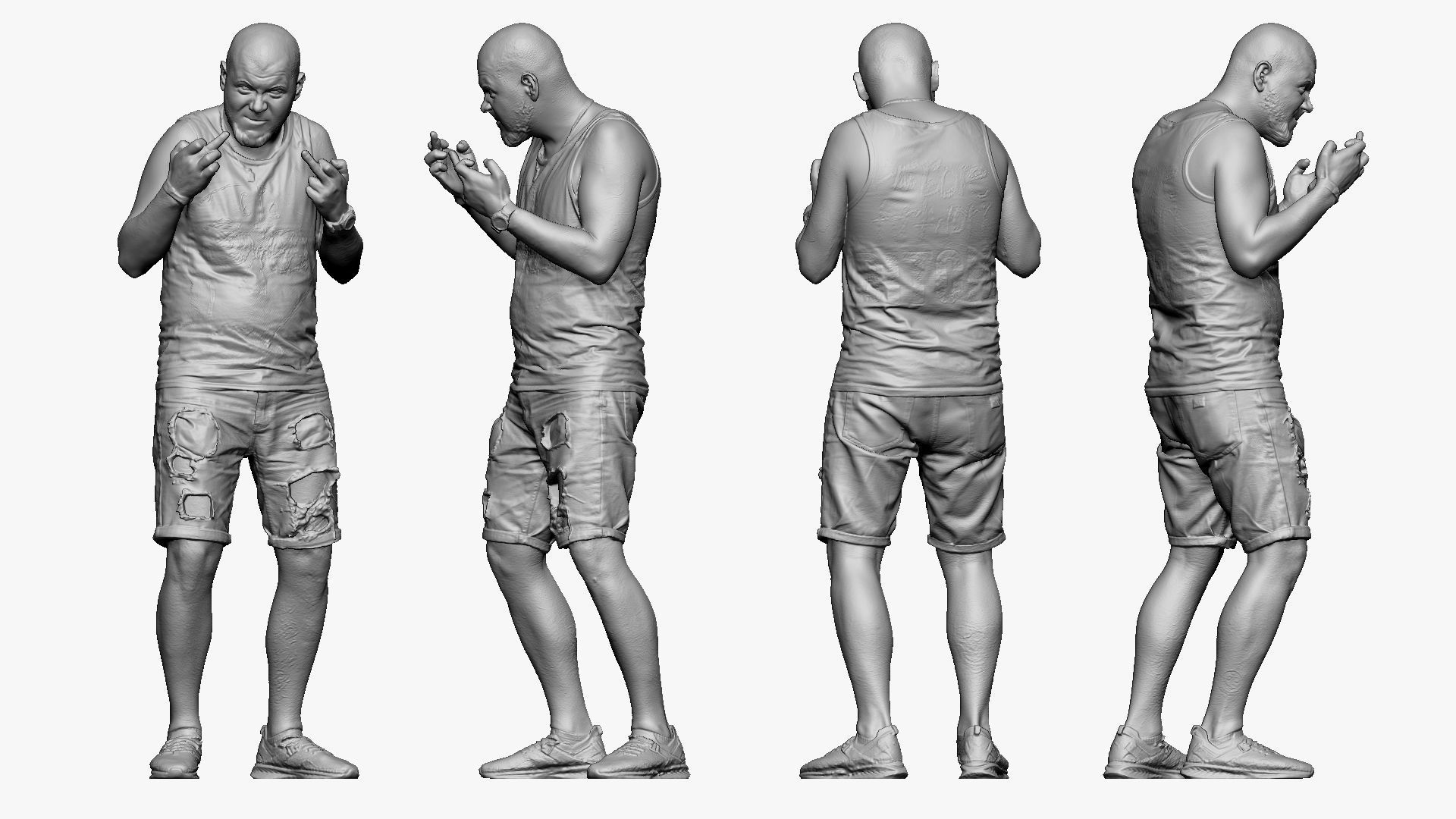 001501 tattoo man 3D model_4