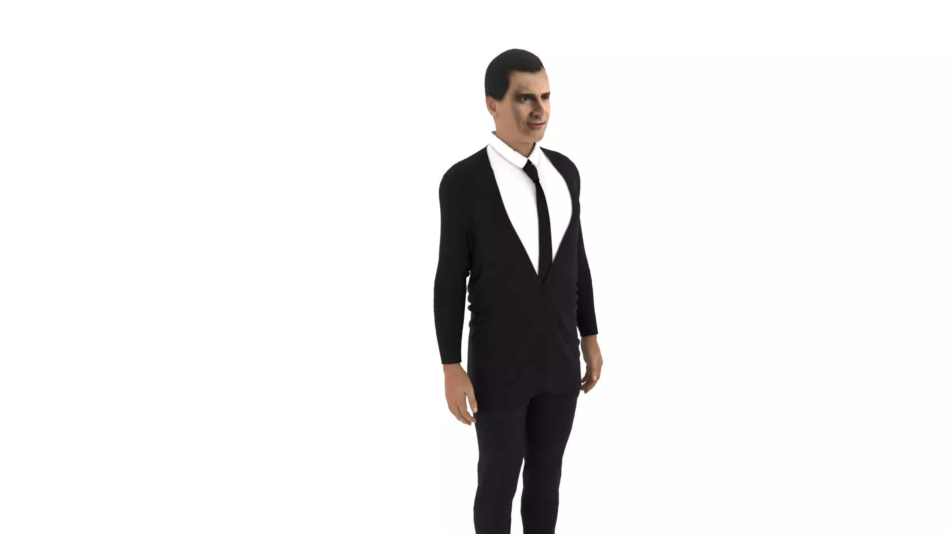 VI Felipe - King of Spain Low-poly 3D model