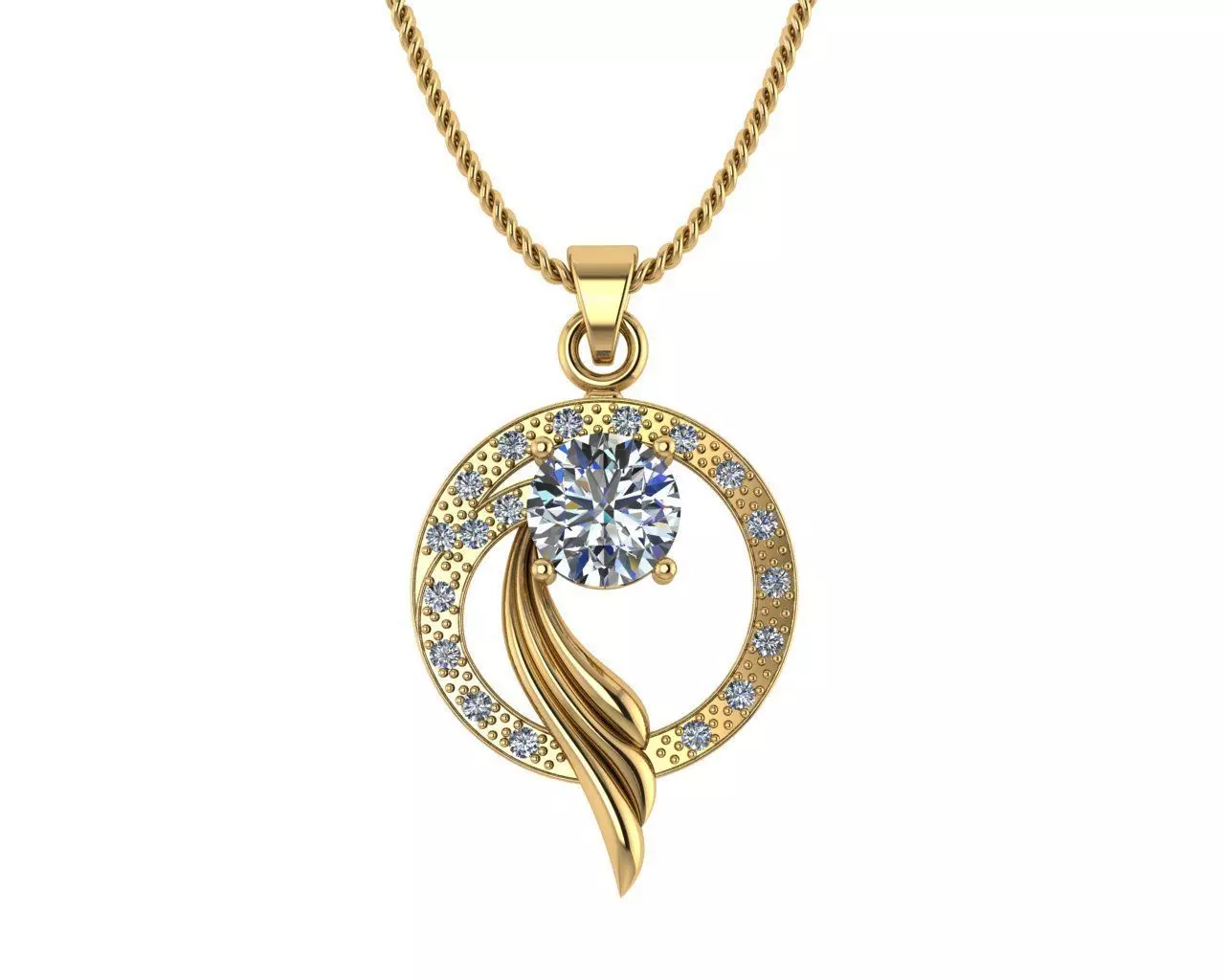 Pendent 3D print model_0