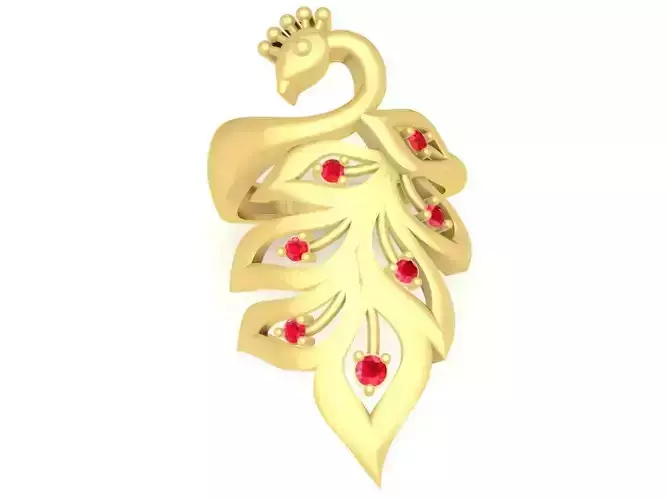 diamond phoneix ring 3684