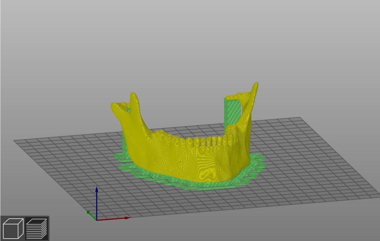 Human scull 3D print model_8