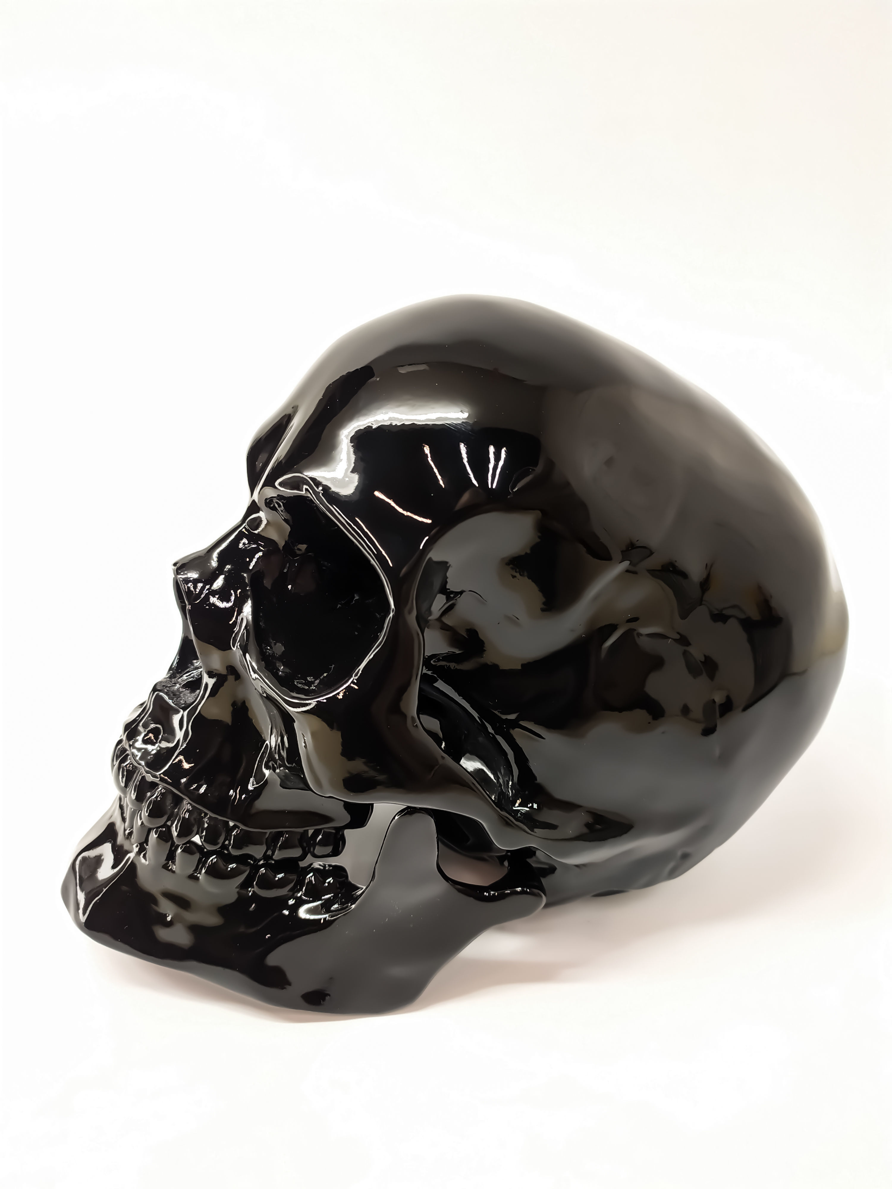 Human scull 3D print model_3
