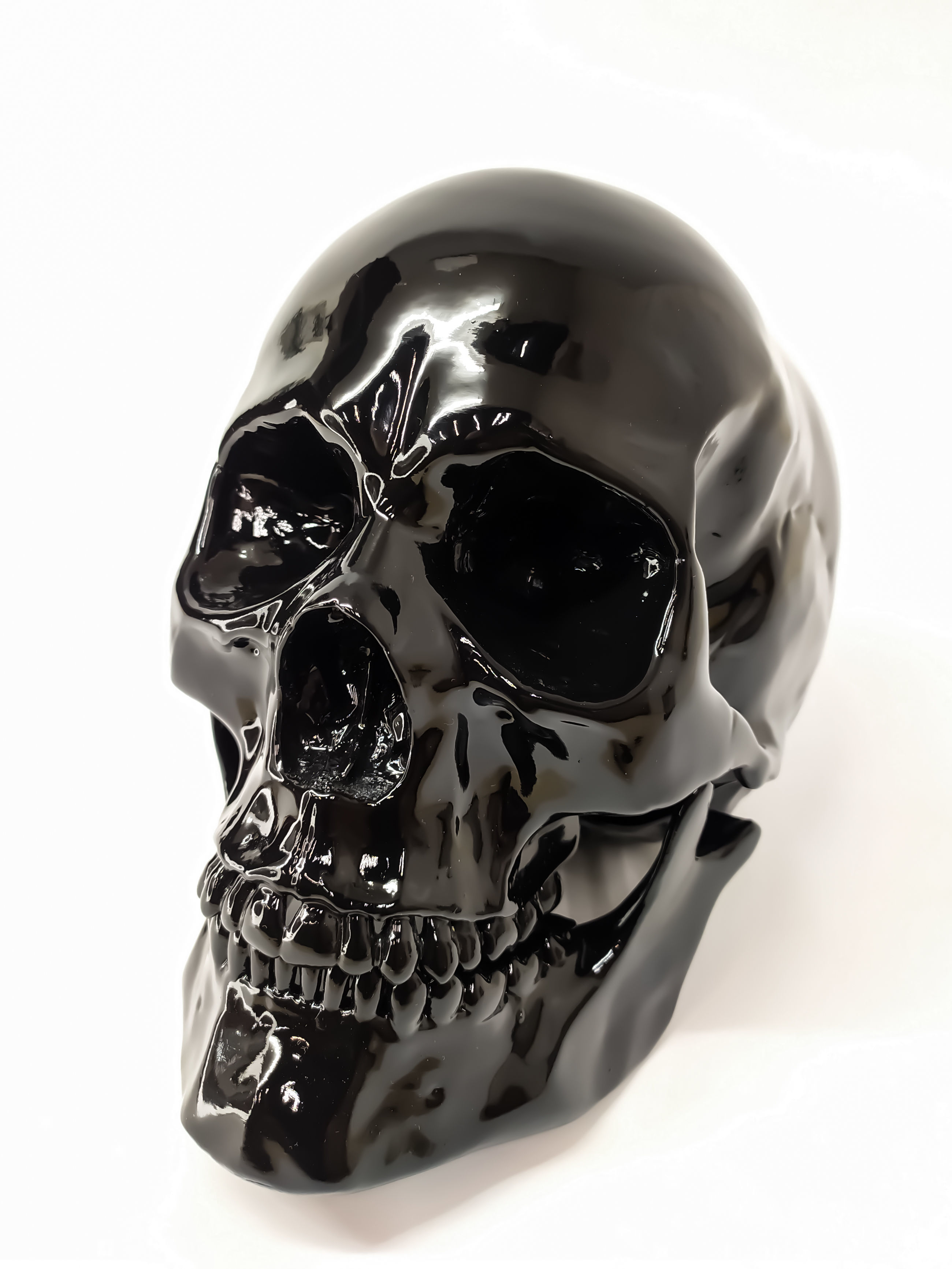 Human scull 3D print model_1