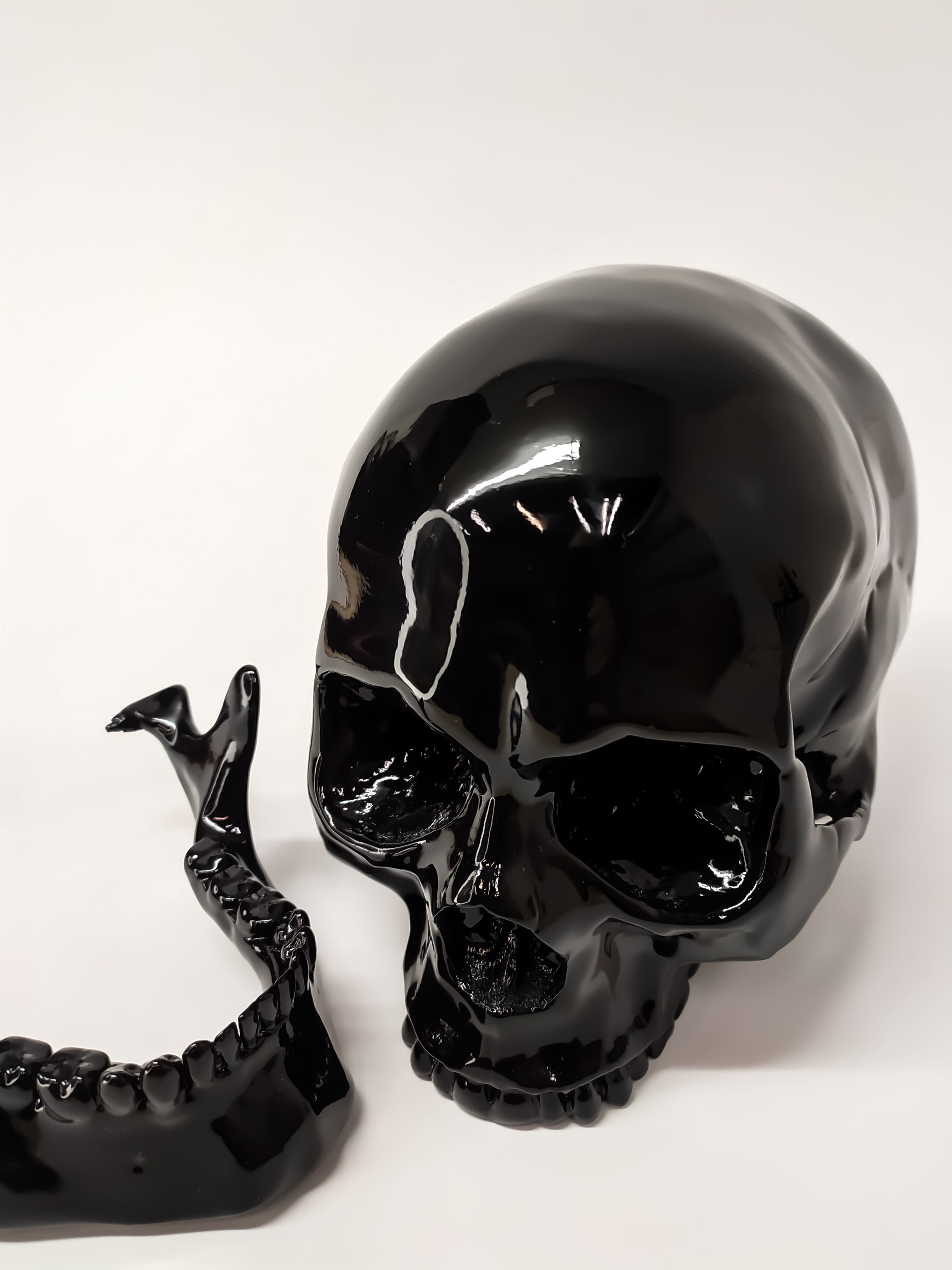 Human scull 3D print model_2