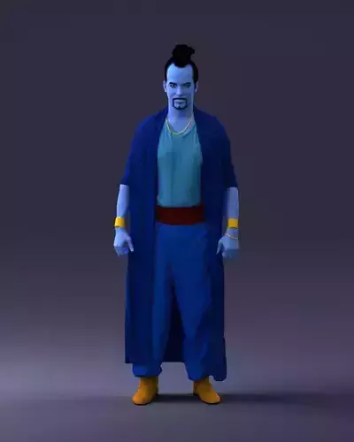 000301 Blue Genie Character 1101