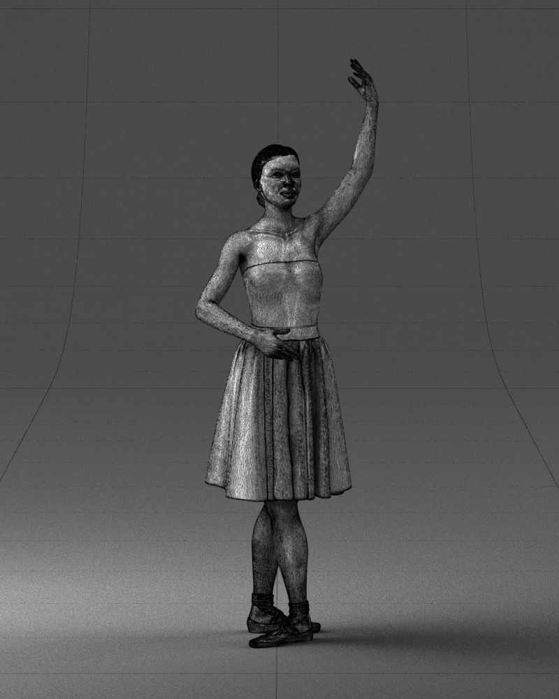 000330 Ballet Dancer in Graceful Pose 0105 3dp 3D print model_24