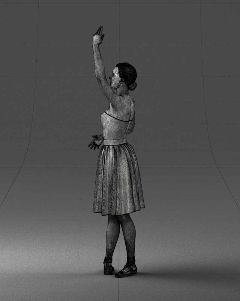 000330 Ballet Dancer in Graceful Pose 0105 3dp 3D print model_16