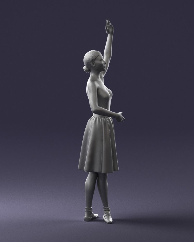 000330 Ballet Dancer in Graceful Pose 0105 3dp 3D print model_7