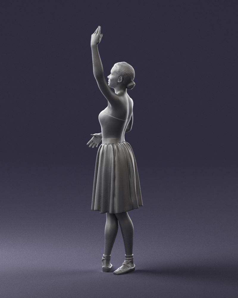 000330 Ballet Dancer in Graceful Pose 0105 3dp 3D print model_15